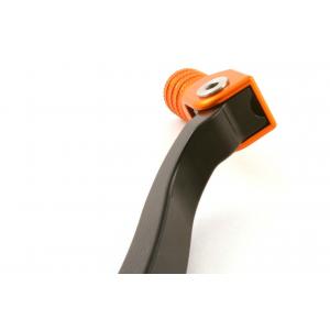 CNC Shift Lever Knurled Shift Tip +20mm (Orange)  HDM-01-0563-10-40