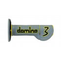 DOMINO EX3 GRIPS GREY/YELLOW/BLACK PAIR A230C455240